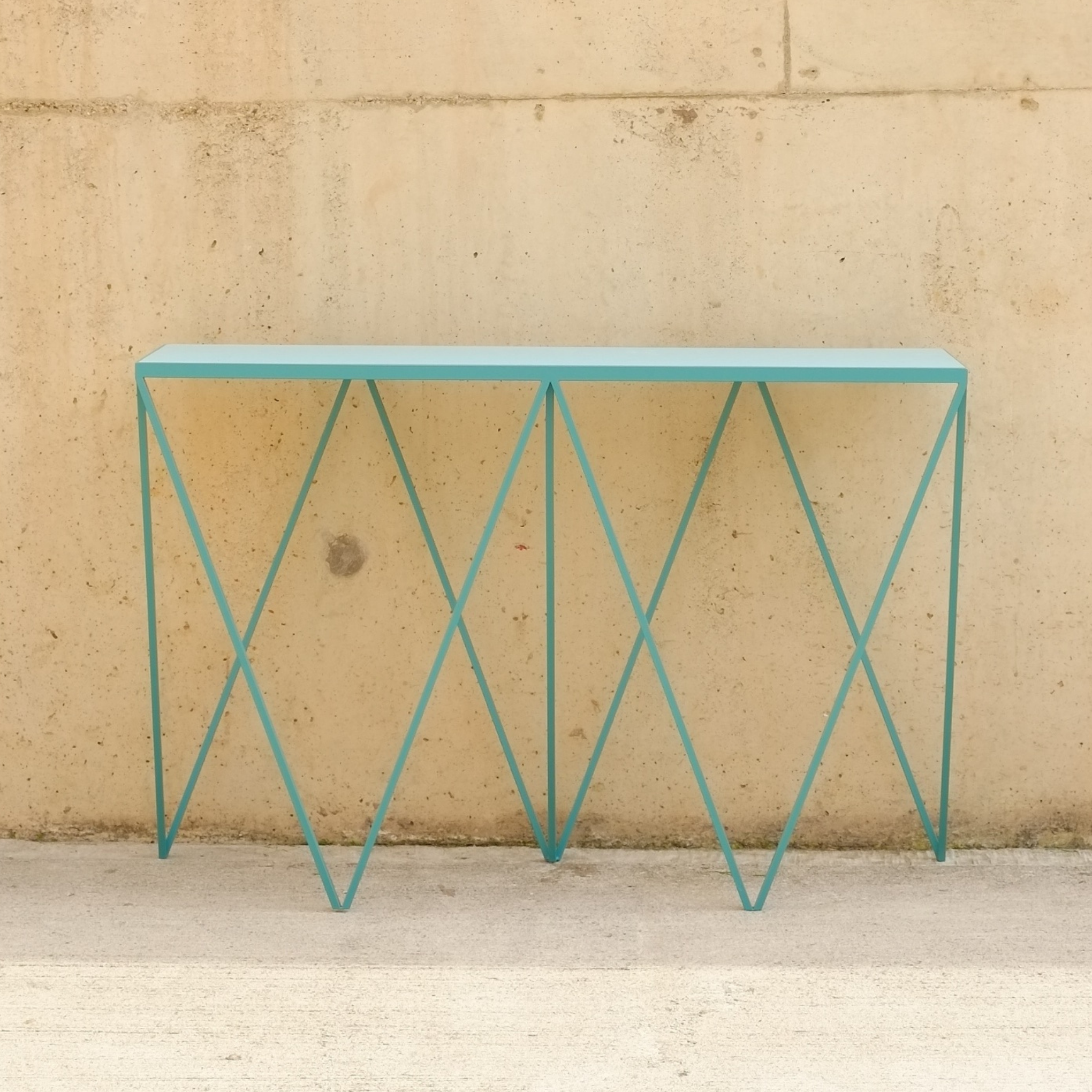 Giraffe Console Table - Linoleum Top